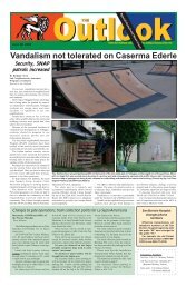 Vandalism not tolerated on Caserma Ederle - USAG Vicenza - U.S. ...