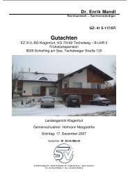 GZ: 41 S 117/07i Gutachten - Raiffeisen Bausparkasse