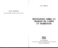 reflexiones sobre un trabajo de campo en ... - Carlos Reynoso