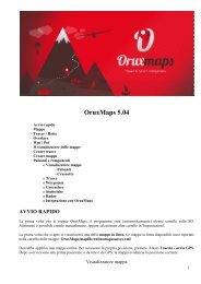 Manuale - OruxMaps