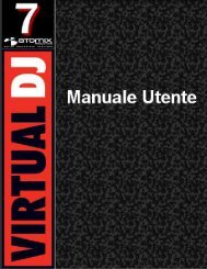 VDJv7 - Manuale Utente - Virtual DJ