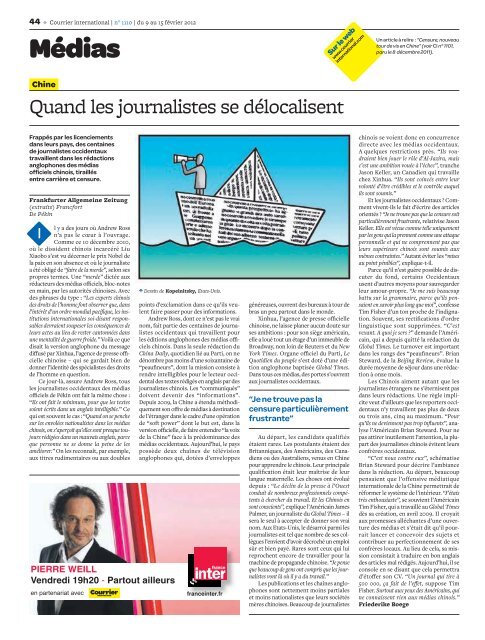 courrier international