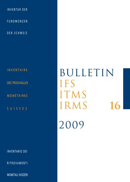 Bulletin IFS ITMS IRMS 16 (2009)