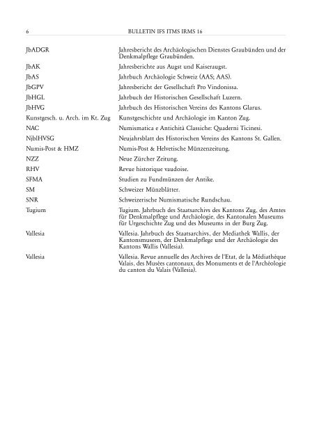 Bulletin IFS ITMS IRMS 16 (2009)