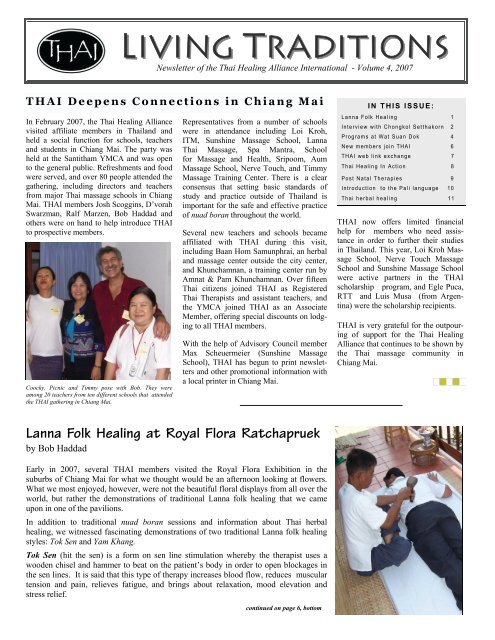 Living Traditions, Vol 4 (final) - Thai Healing Alliance