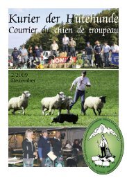 Kurier 2/2009 - Swiss sheep dog society