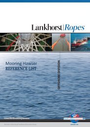 offshore division - Lankhorst Ropes