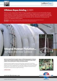 to download the briefing in PDF - Lankhorst Ropes