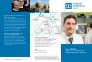 Informationsflyer als Download (pdf) - St. Marien Krankenhaus Berlin