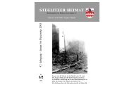 STEGLITZER HEIMAT - Heimatverein Steglitz