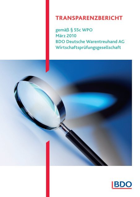 Transparenzbericht Der Bdo | Transparenzbericht der BDO – NTIKL