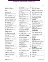 Jahresinhaltsverzeichnis Motor Klassik-Jahrgang 2009 (PDF)