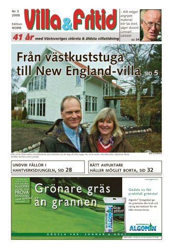 Från västkuststuga till New England-villa SID 5 ... - Villa & Fritid