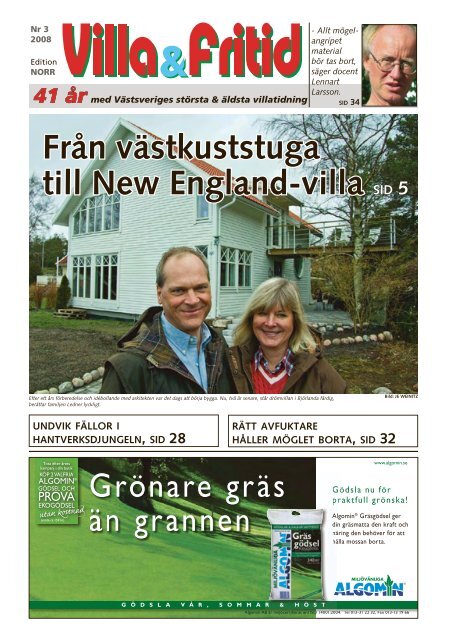 Från västkuststuga till New England-villa SID 5 ... - Villa & Fritid