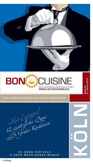 BON CUISINE Menü-Gutscheinbuch als PDF Datei - Business-on