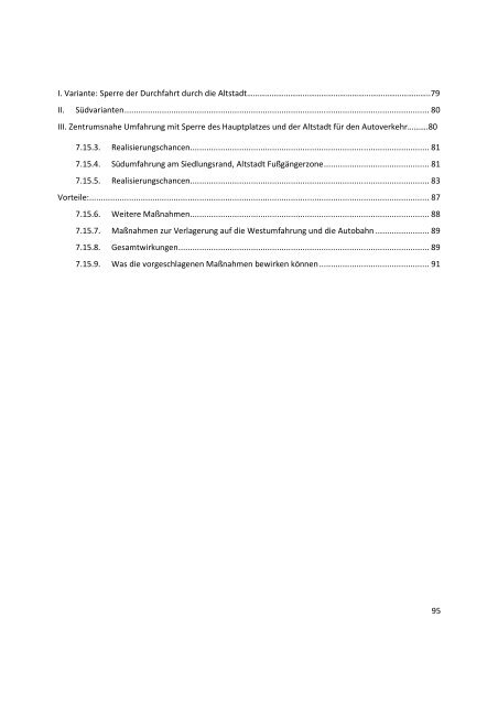 (Entwurf) von Prof. Hermann Knoflacher - Zukunft am Lech