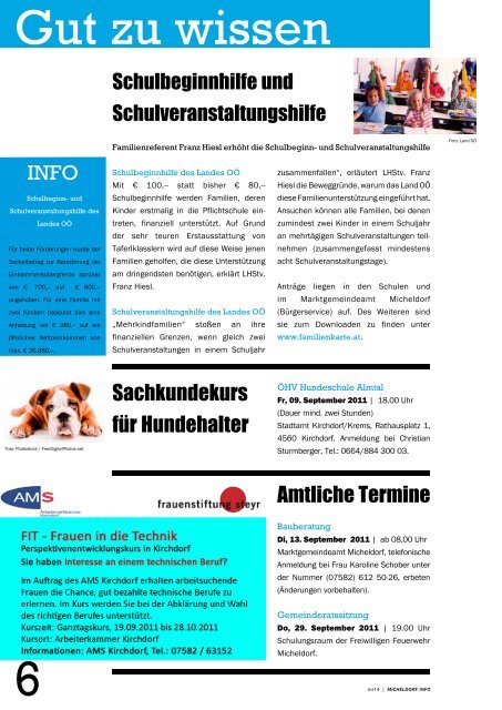 Datei herunterladen - .PDF - Micheldorf