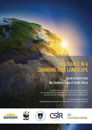 Insurance in a Changing Risk Landscape - UNEP Finance Initiative