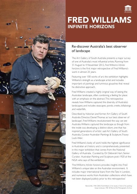 Fred Williams - Art Gallery of South Australia - SA.gov.au
