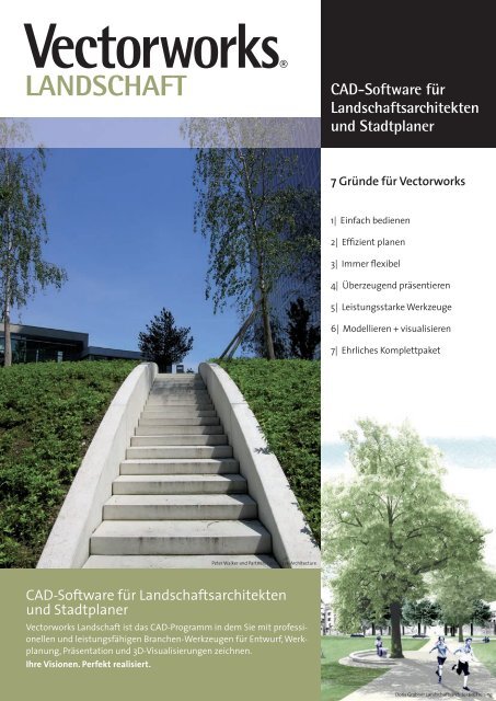 CAD-Software für Landschaftsarchitekten und Stadtplaner