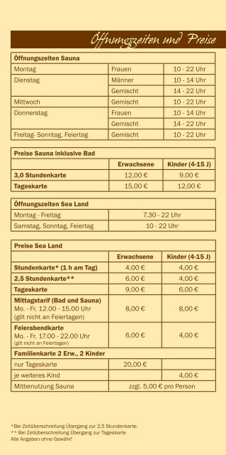 Sauna - Freizeit- und Sportzentrum Halberstadt