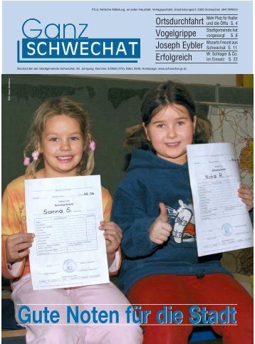 0603 März-Ausgabe - Stadtgemeinde Schwechat