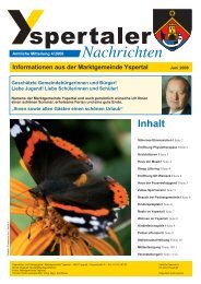 Ausgabe 4/2008 (6,93 MB) - Marktgemeinde Yspertal