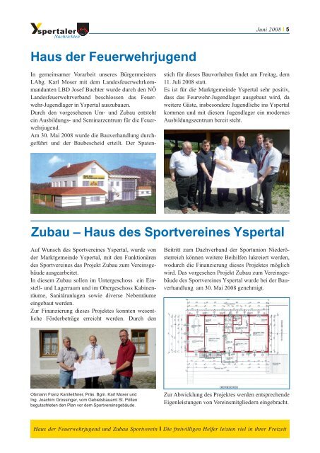 Ausgabe 4/2008 (6,93 MB) - Marktgemeinde Yspertal