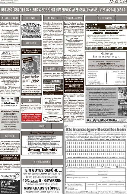 LAS 02 - Lippstadt am Sonntag