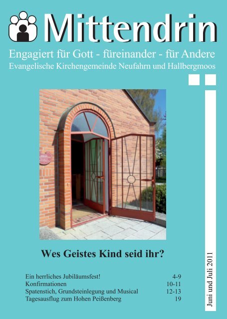 Gemeindebrief 2011-03 - Evang.-luth. Kirchengemeinde Neufahrn ...