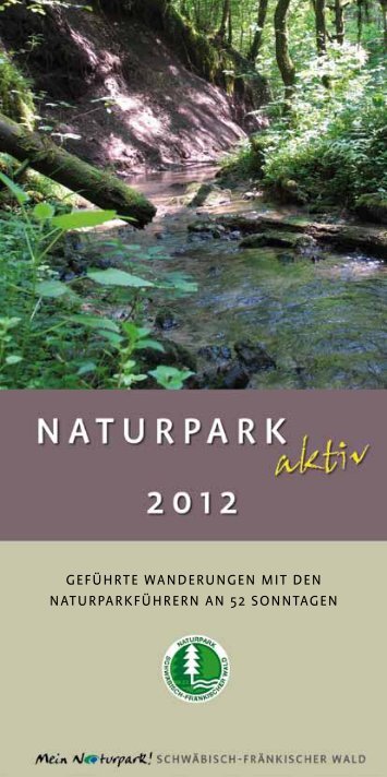 Geführte WanderunGen mit den naturparkführern an 52 ... - Bretzfeld