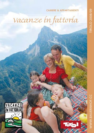 Vacanze in fattoria - Tirol