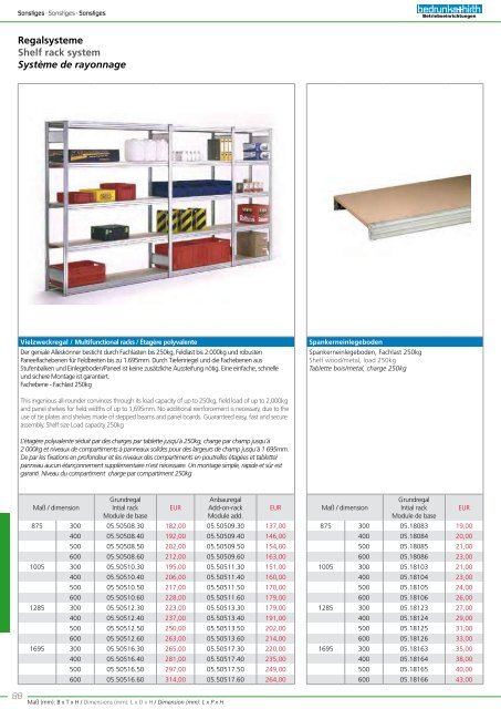 APS 2010 / 2011 - Wachter Lagertechnik