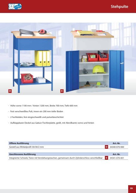 Stahlschränke PAVOY - Lagertechnik Köln