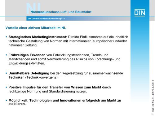 Fachbereich 4 - Elektrotechnik, Avionik des DIN NLs in der ... - ILA