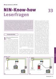 Fragen und Antworten zur NIN 2005 - ET Elektrotechnik