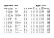 Concordia Arendsee Triathlon Wertung : Jedermann