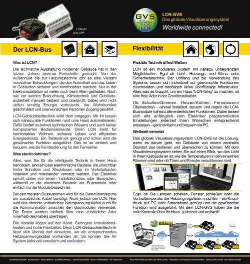 LCN Endkunden-Flyer