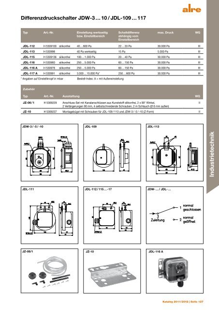 Produktkatalog 2011 2012 - ALRE