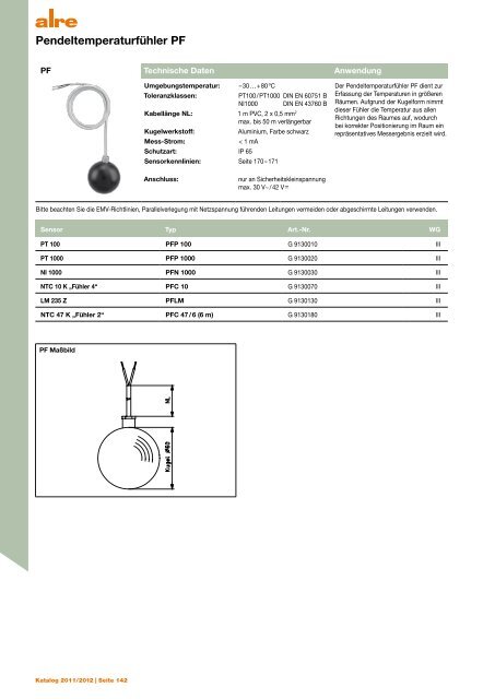 Produktkatalog 2011 2012 - ALRE