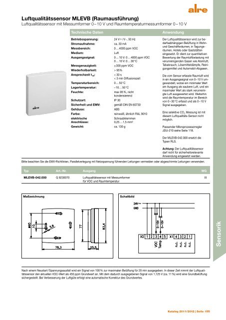 Produktkatalog 2011 2012 - ALRE