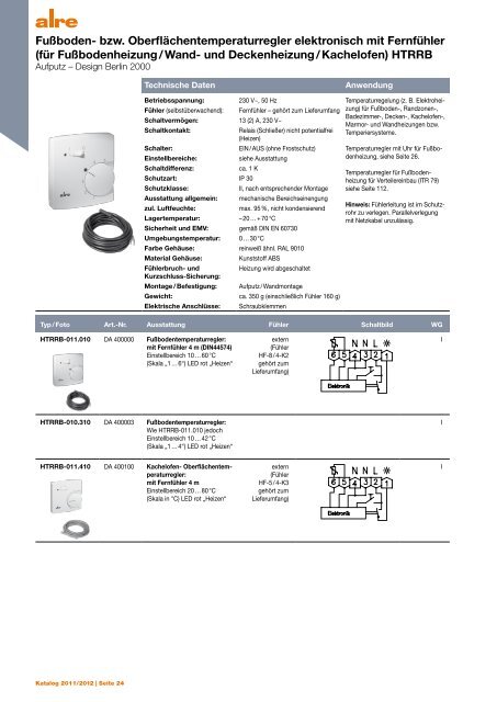 Produktkatalog 2011 2012 - ALRE