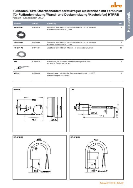 Produktkatalog 2011 2012 - ALRE