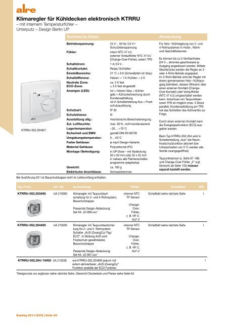 Produktkatalog 2011 2012 - ALRE