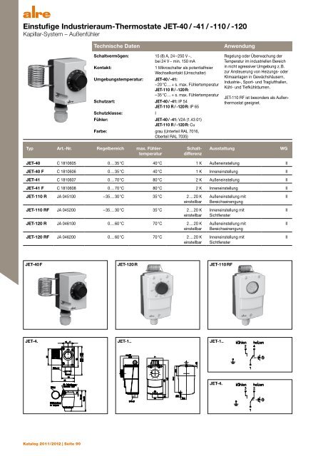 Produktkatalog 2011 2012 - ALRE