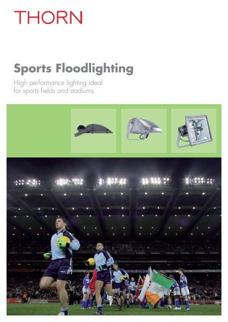 Sports Floodlighting - THORN Lighting