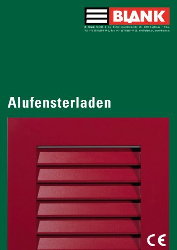 Alufensterladen