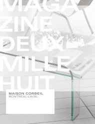 D. Catalogue Maison Corbeil 2011