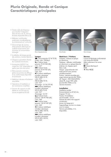 Brochure Plurio - THORN Lighting