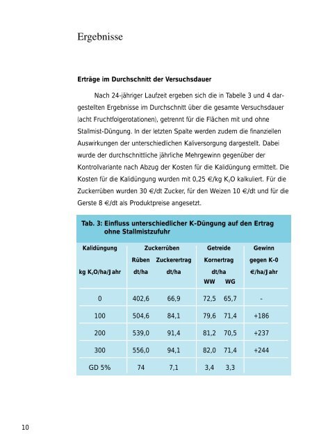 Kalidüngung standortgerecht - K+S KALI GmbH